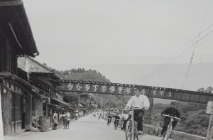 桜木橋付近のJRの陸橋