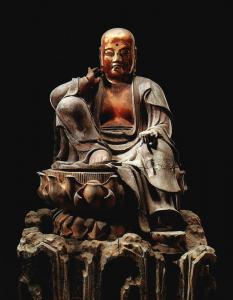 文化財　木造地蔵菩薩半跏像 