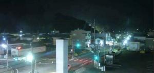 屋上カメラの映像(夜)